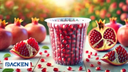 تأثیر بسته بندی اتمسفر اصلاح شده دانه های انار