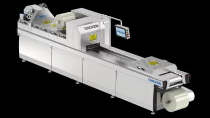 Thermoforming packaging machine