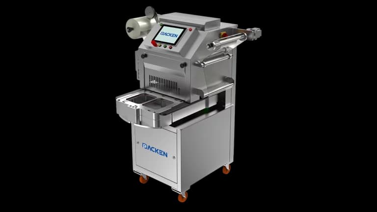 Semi-Automatic tray sealer Machine image