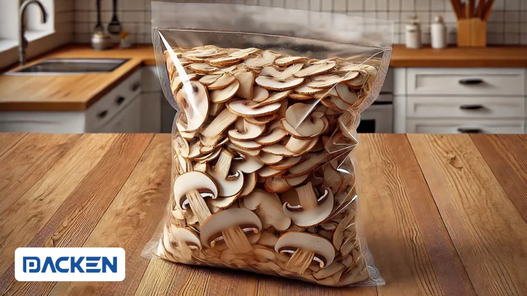 بسته بندی قارچ