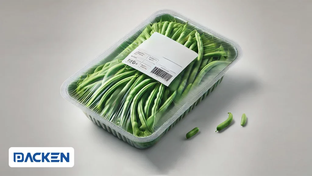 بسته بندی لوبیا سبز