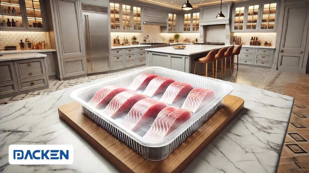 جلوگیری از فساد فیله ماهی با بسته بندی map