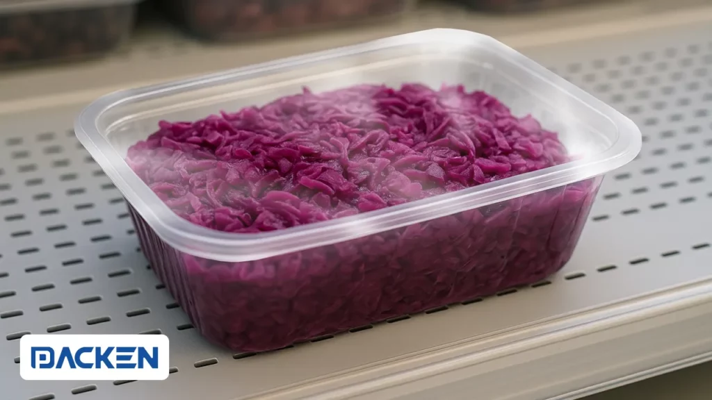 بسته بندی اتمسفر اصلاح شده کلم ترش