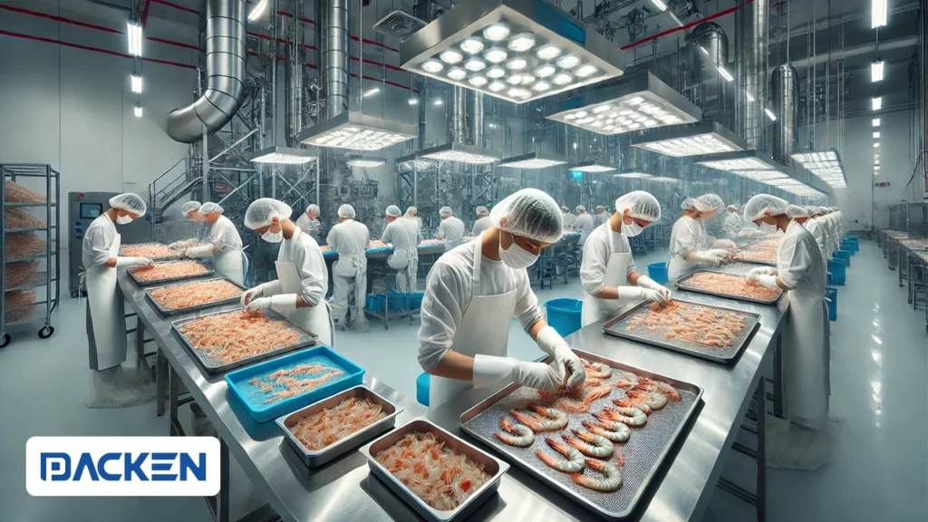 بسته بندی میگو با استفاده از روش اتمسفر اصلاح شده