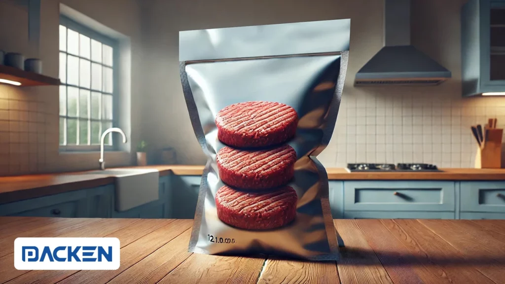 بسته بندی اتمسفر اصلاح شده برگر