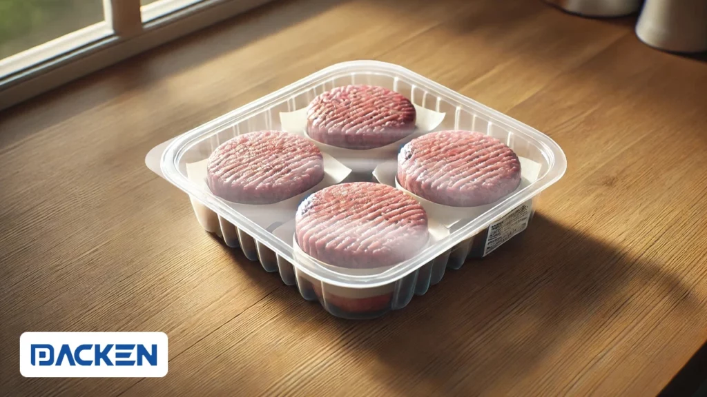 بسته بندی اتمسفر اصلاح شده برگر