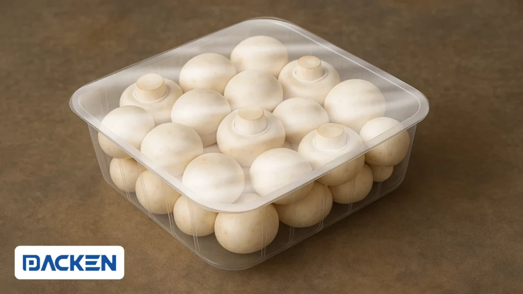 بسته بندی قارچ