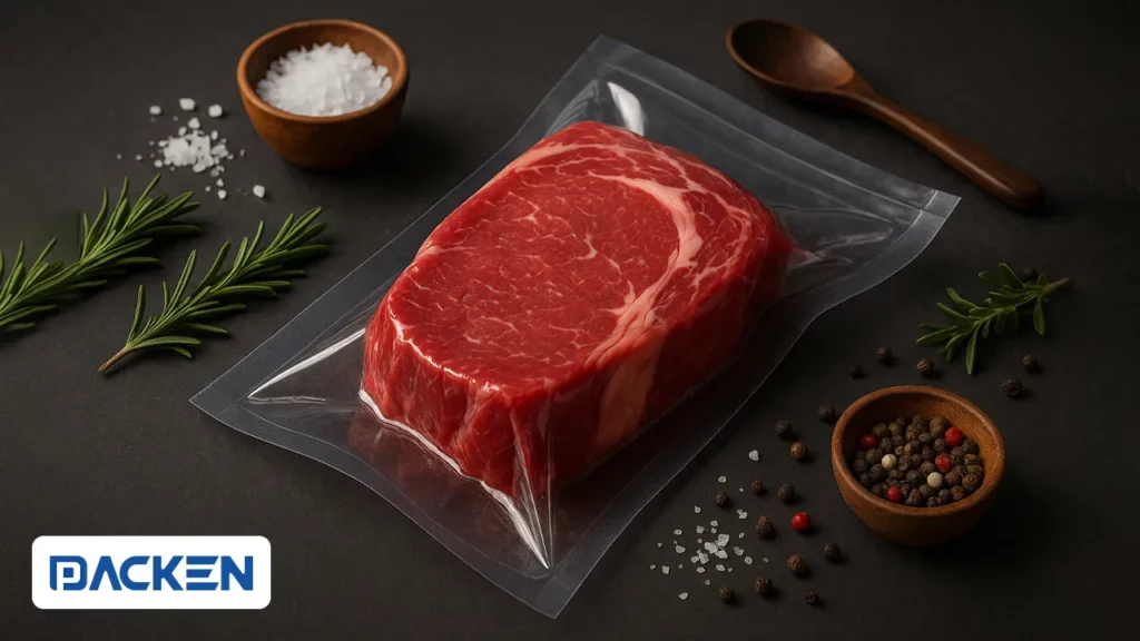 بسته بندی وکیوم مواد غذایی تازه