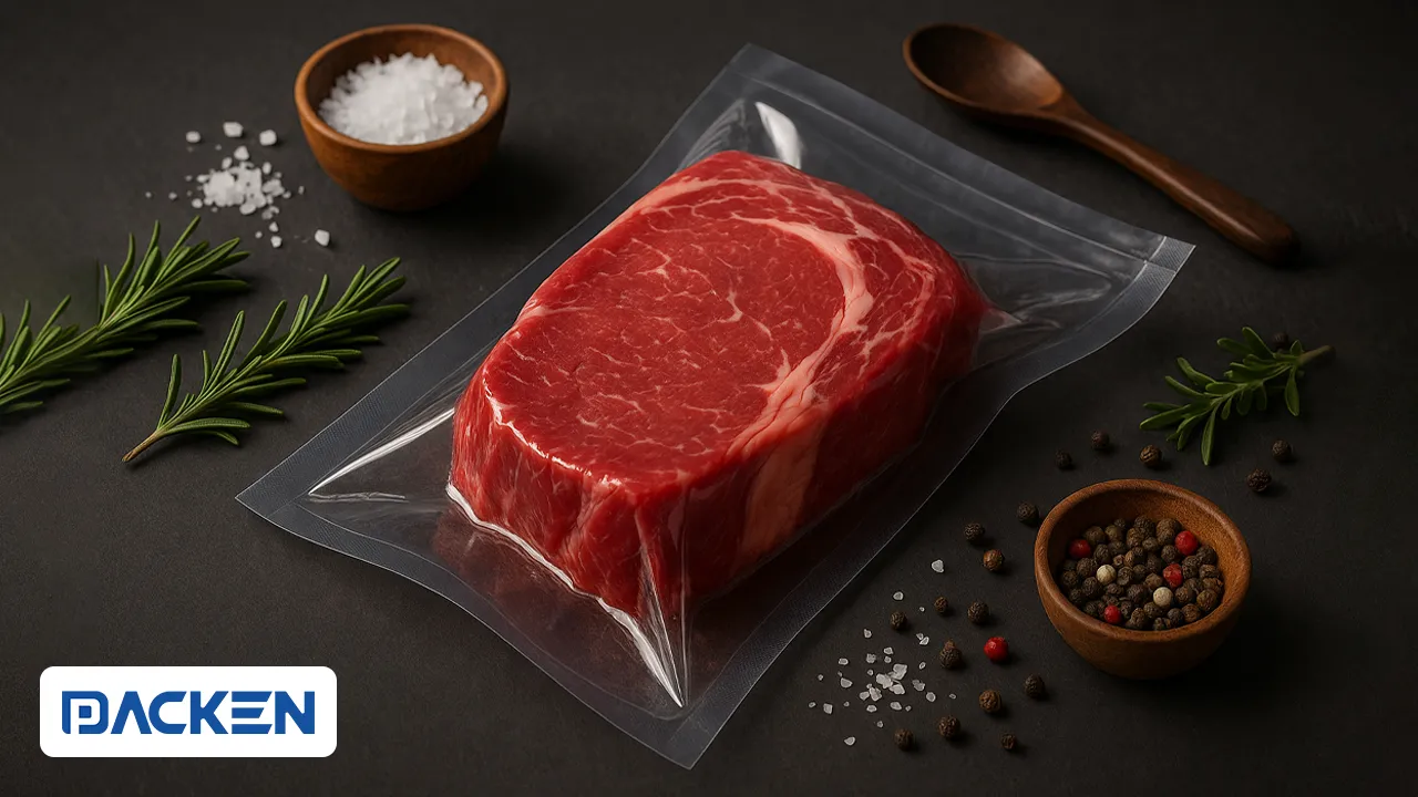 بسته بندی وکیوم مواد غذایی تازه