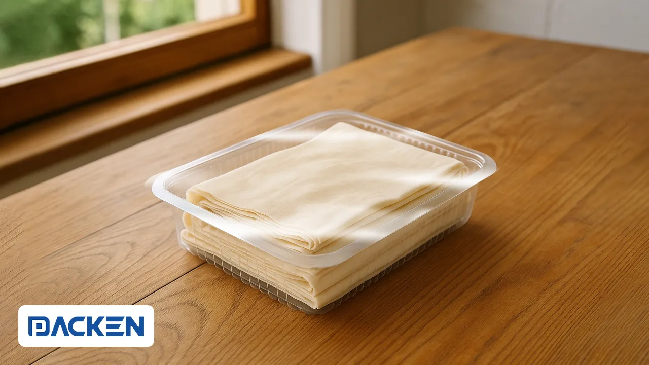 بسته بندی اتمسفر اصلاح شده خمیر یوفکا