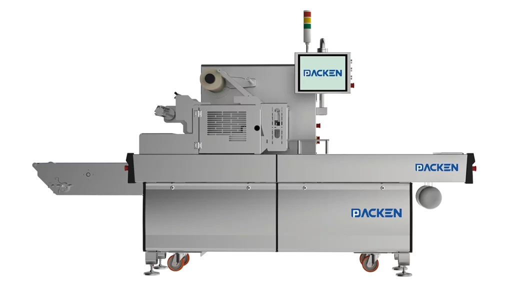 Automatic tray sealer packaging machine